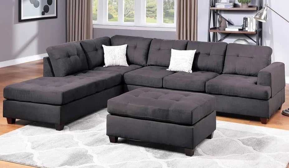 poundex-3-pcs-reversible-sectional-sofa-set-ebony-microfiber-1