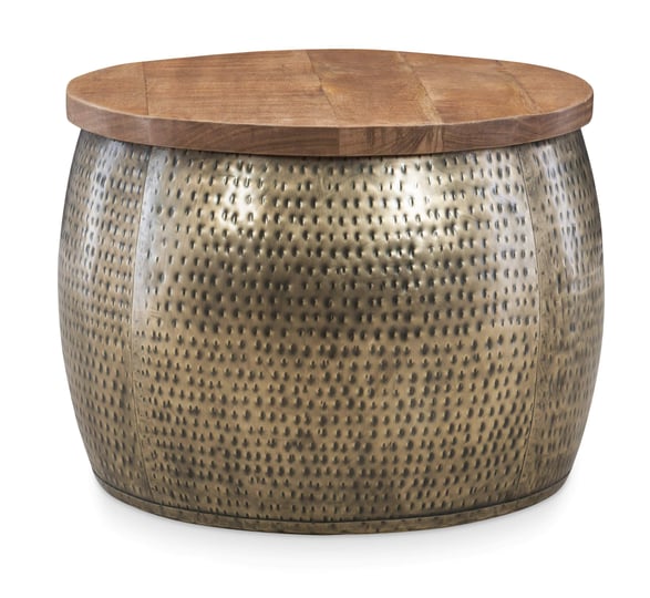 powell-hammered-gold-drum-with-natural-wood-lift-top-for-storage-janice-table-1
