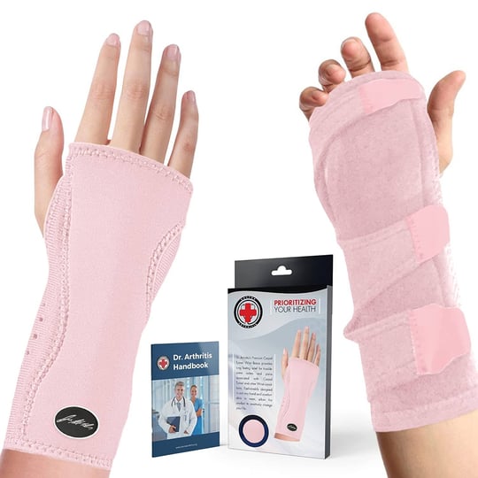 premium-carpal-tunnel-brace-pink-1