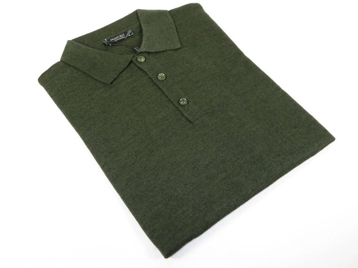 princely-turkey-mens-princely-soft-merinos-wool-sweater-knits-lightweight-polo-1011-40-green-1