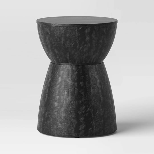 prisma-round-wood-turned-drum-accent-table-black-threshold-1