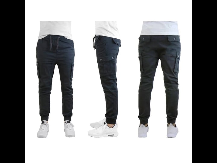 private-label-mens-stretch-fit-cotton-cargo-joggers-black-large-1