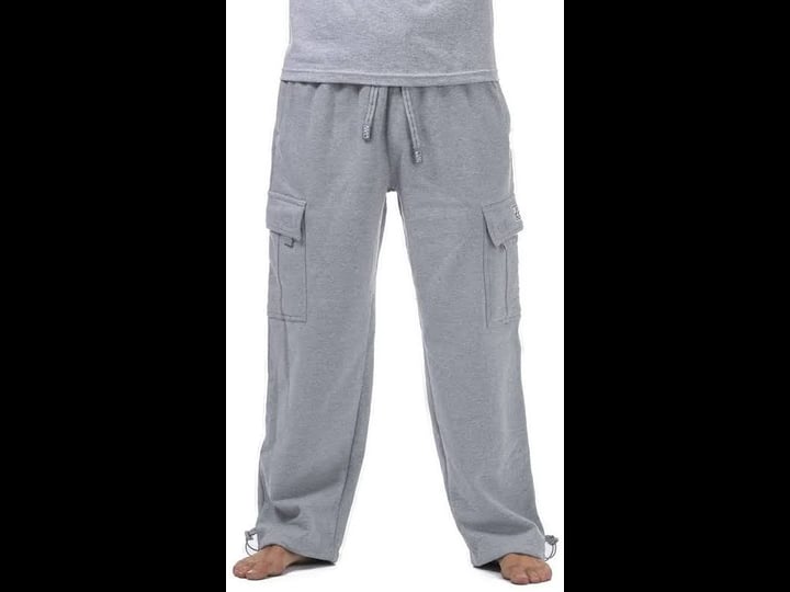pro-club-mens-heavyweight-fleece-cargo-sweatpants-heather-gray-s-1