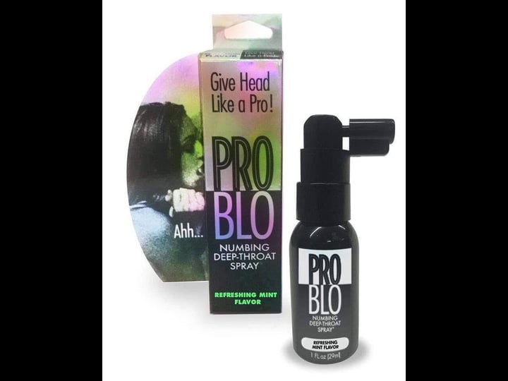 thumbnail image 2 of ProBlo Deep Throat Oral Sex Spray - Desensitizing Numbing Spray, 1 Oz, Choose Flavor 2 of 6
