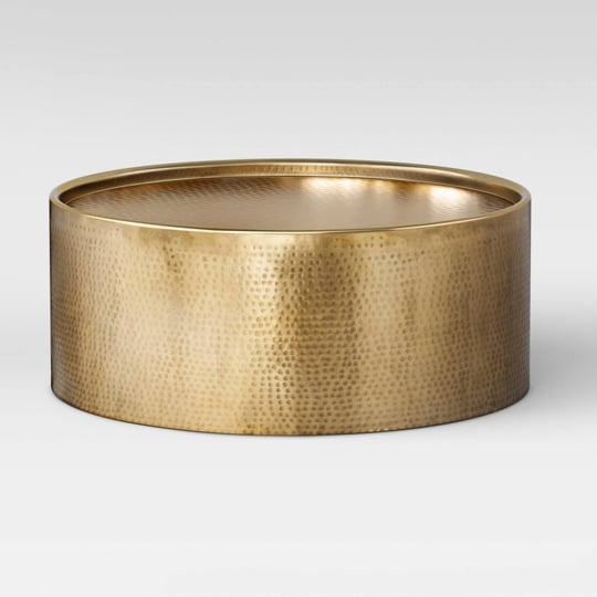 project-62-manila-round-hammered-drum-coffee-table-brass-1