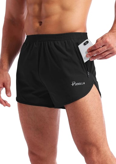 pudolla-mens-running-shorts-3-inch-quick-dry-gym-athletic-workout-shorts-for-men-with-zipper-pockets-1