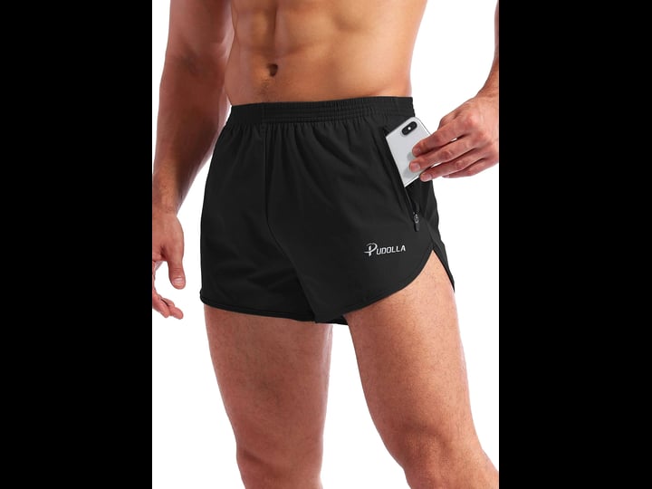 pudolla-mens-running-shorts-3-inch-quick-dry-gym-athletic-workout-shorts-for-men-with-zipper-pockets-1