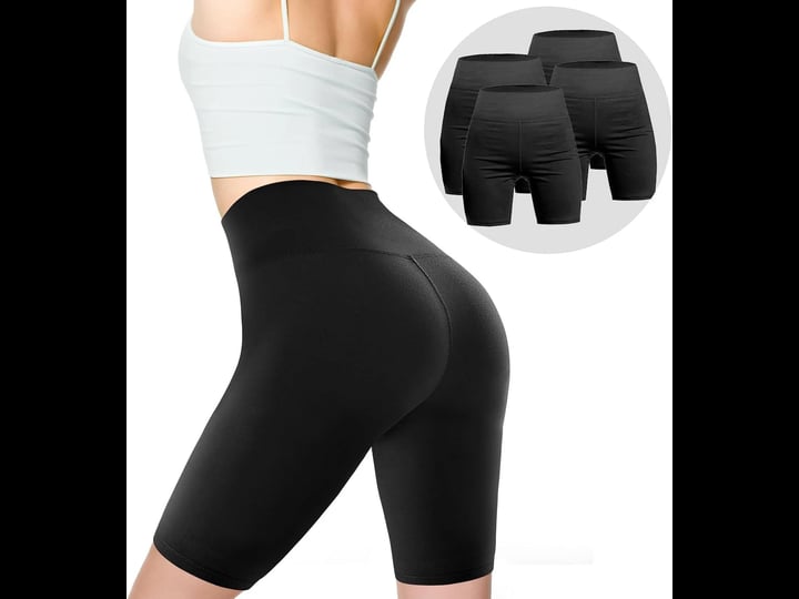 purevacy-4-pack-black-high-waisted-biker-shorts-for-women-s-m-size-non-see-through-shorts-for-runnin-1
