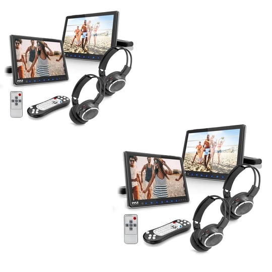 pyle-plhrdvd90kt-portable-car-cd-dvd-tv-player-with-wireless-headphones-4-pack-1