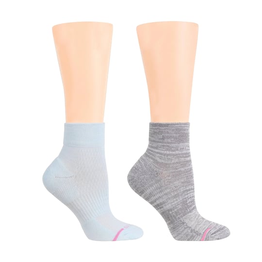 quarter-compression-socks-for-women-dr-motion-freefeed-light-blue-light-grey-1