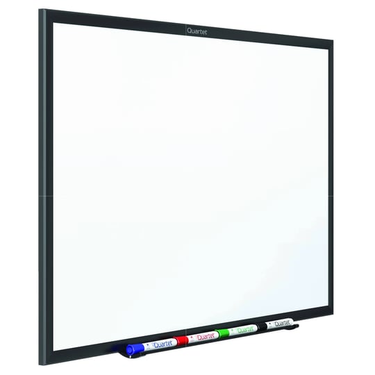 quartet-classic-magnetic-whiteboard-60-x-36-black-aluminum-frame-1