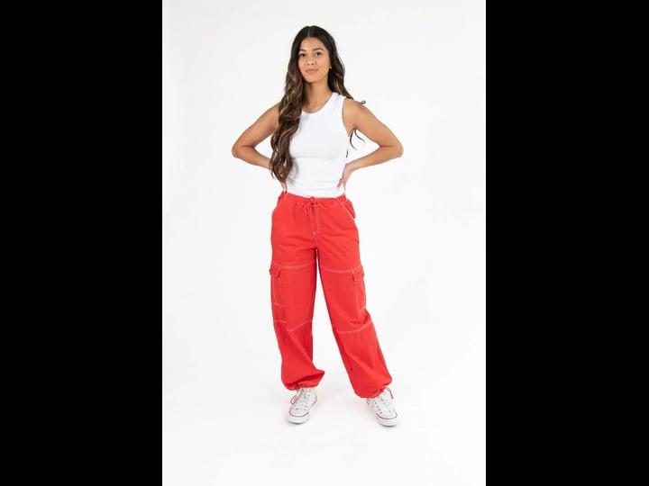 ragstock-cherry-red-heavy-weight-cargo-joggers-womens-size-xl-1