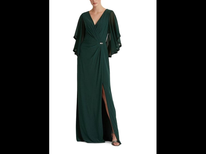 ralph-lauren-womens-neckline-full-length-evening-gown-dress-green-size-7