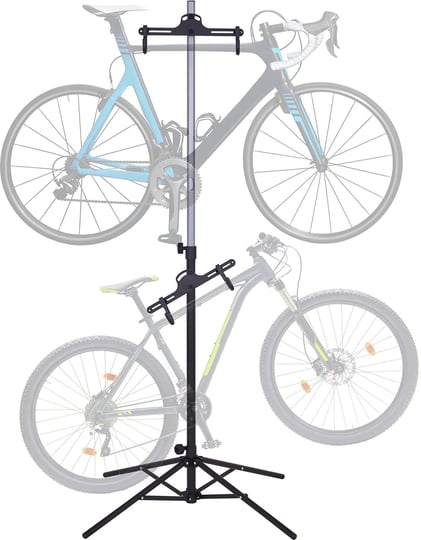 raxgo-garage-bike-rack-freestanding-2-bicycle-storage-with-adjustable-hooks-black-1