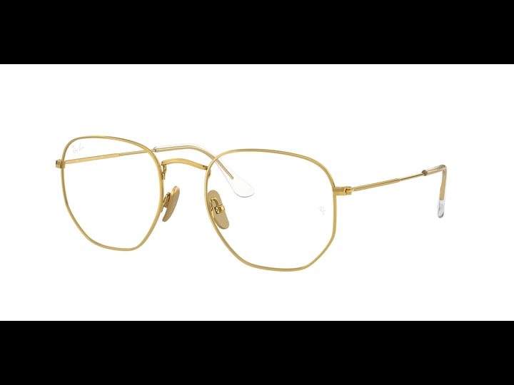 ray-ban-rx8148v-hexagonal-eyeglasses-1225-legend-gold-1