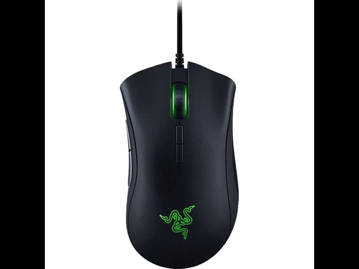 Razer DeathAdder Essential Gaming Mouse, Optical Sensor, 6400 DPI, 5  Programmable Buttons, Mechanical Switches, Rubberized Side Handles, Classic  Black