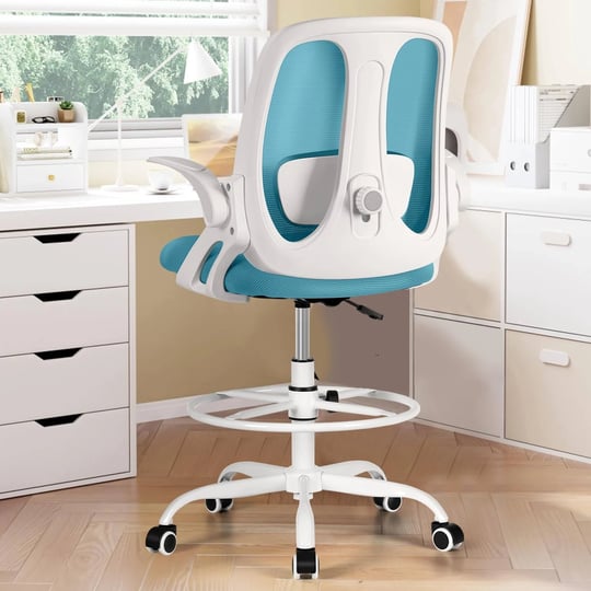 razzor-drafting-chair-tall-ergonomic-office-chair-standing-desk-stool-chair-with-adjustable-lumbar-s-1
