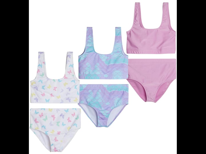 real-essentials-3-pack-girls-2-piece-beach-sport-bikini-swimsuit-swimwear-for-girls-upf-50-1