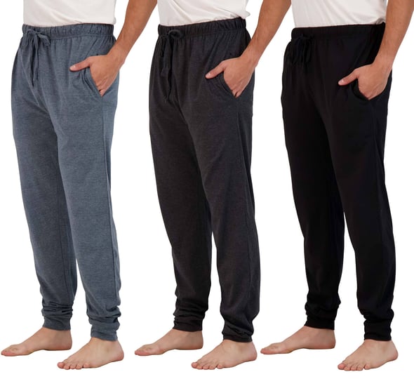 real-essentials-mens-3-pack-soft-knit-joggers-sleep-pants-sizes-s-3xl-mens-pajamas-size-large-1