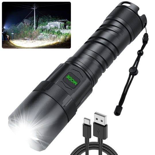 rechargeable-flashlights-100000-high-lumens-bright-xhp99-led-black-1