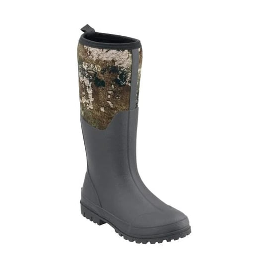 redhead-camo-utility-waterproof-rubber-boots-for-men-brown-tt-strata-1