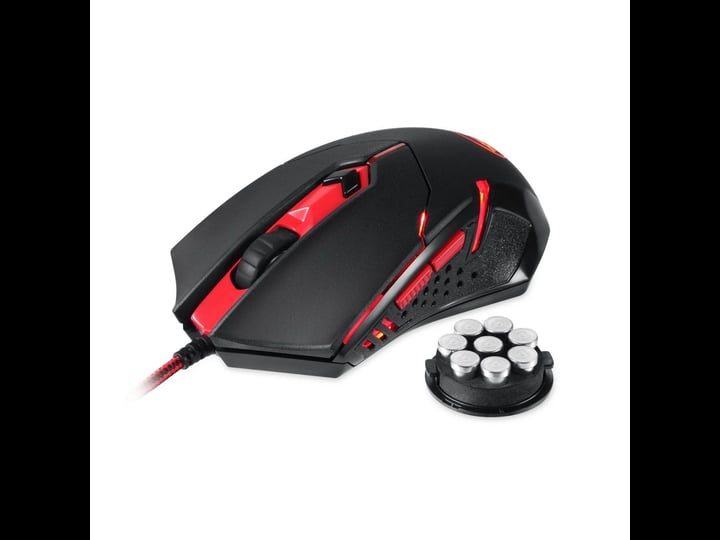 redragon-m601-gaming-mouse-wired-with-red-led-3200-dpi-6-buttons-ergonomic-for-1