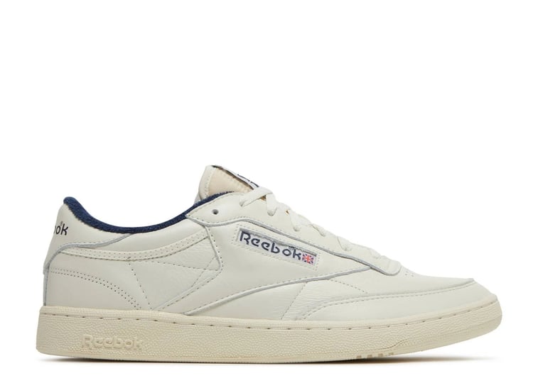 reebok-mens-club-c-85-vintage-sneakers-white-size-10-6