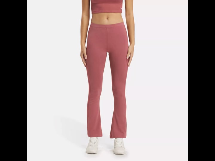 reebok-womens-classics-trend-flare-leggings-in-red-size-l-1