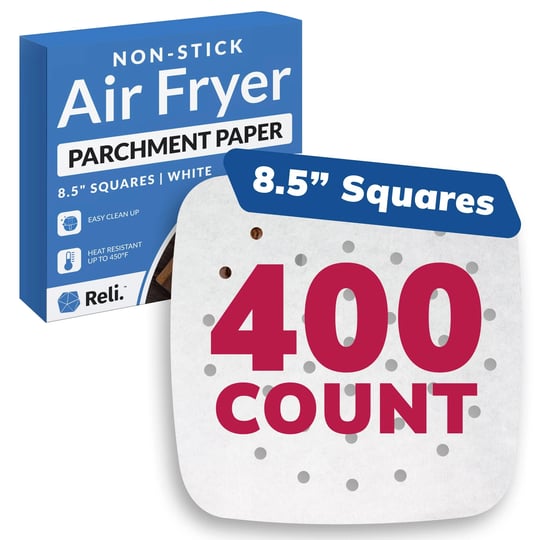 reli-air-fryer-parchment-paper-liners-400-count-white-square-8-5x8-5-liner-sheets-parchment-paper-fo-1