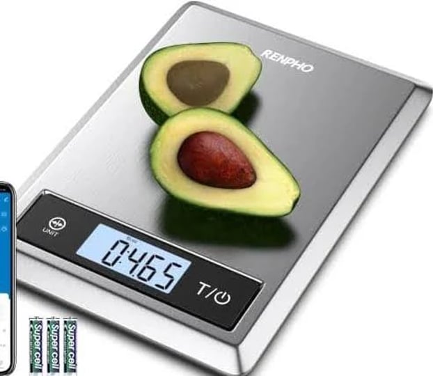 renpho-digital-food-scale-kitchen-scale-weight-grams-and-oz-stainless-steel-1