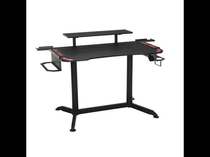 respawn-3010-height-adjustable-gaming-computer-desk-red-1