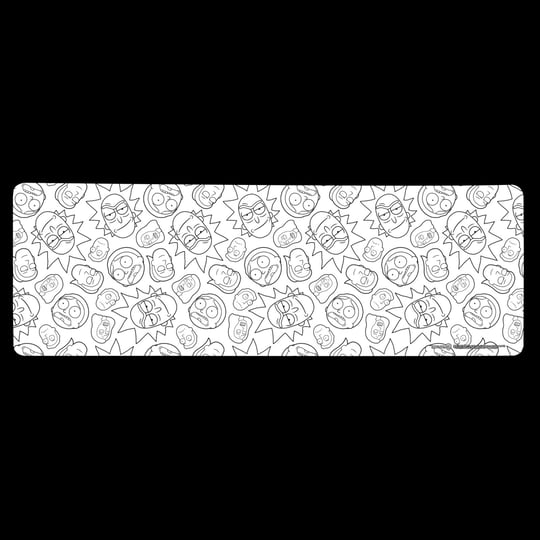 rick-and-morty-character-outlines-gaming-mouse-mat-medium-1