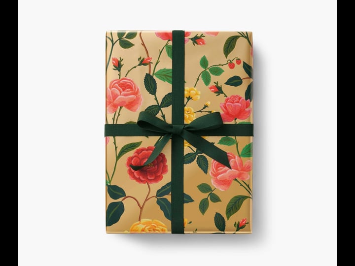rifle-paper-co-roses-wrapping-roll-1