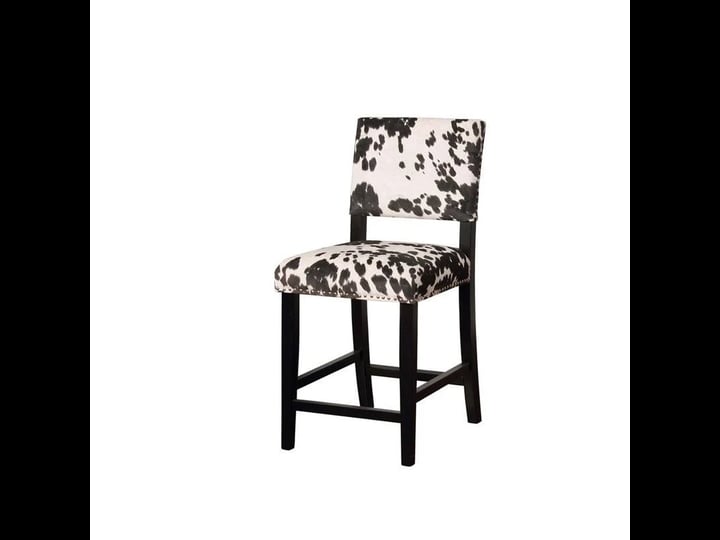 riverbay-furniture-cow-print-counter-stool-black-1