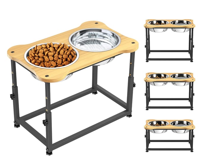 romantic-bear-upgrated-elevated-dog-bowls-adjustable-raised-dog-bowl-stand-feeder-for-large-medium-s-1