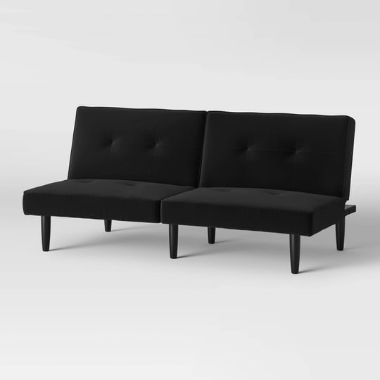 room-essentials-futon-sofa-black-1