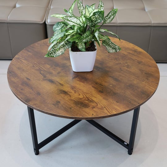 round-coffee-table-with-rustic-wooden-top-sturdy-metal-legs-sofa-couches-table-side-table-end-table--1