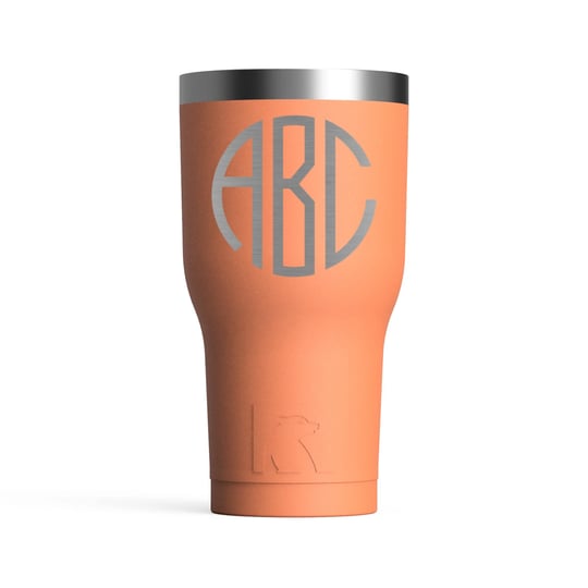 rtic-30oz-tumbler-salmon-matte-stainless-steel-vacuum-insulated-flip-top-lid-1