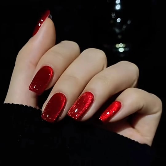 ruby-cat-eye-nails-handmade-nail-art-fake-nail-patches-that-shiny-ladies-nails-removable-crystal-nai-1