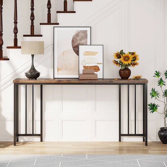 rustic-70-9-inch-extra-long-console-table-industrial-narrow-sofa-tablenot-included-stools-rustic-bro-1