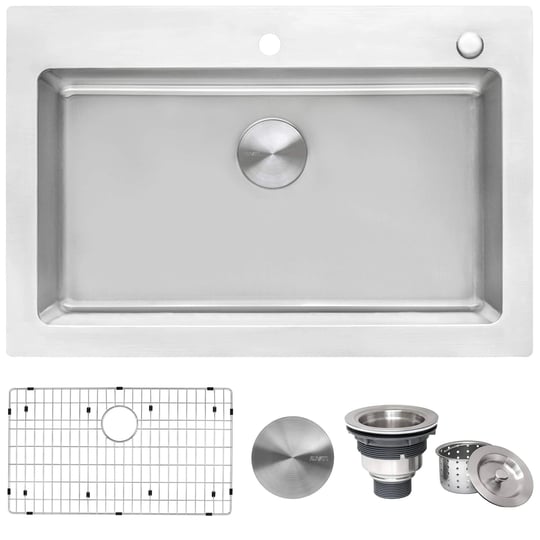 ruvati-33-x-22-drop-in-topmount-kitchen-sink-16-gauge-stainless-steel-single-bowl-rvm5001-1
