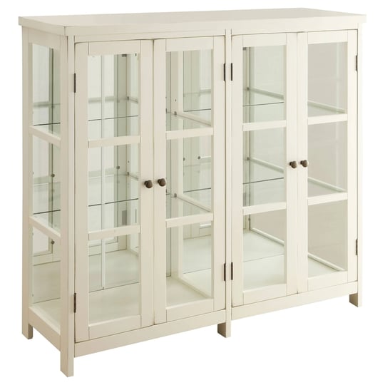 sable-4-door-display-accent-cabinet-white-1