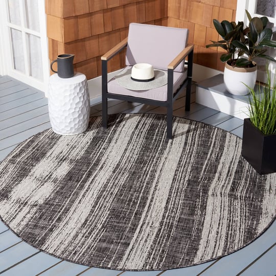 safavieh-outdoor-cy8393-37621-courtyard-black-grey-rug-6-7-round-1