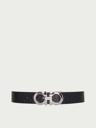 salvatore-ferragamo-embossed-gancini-belt-black-1