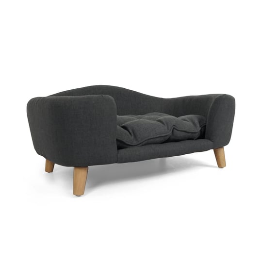 samuel-mid-century-small-plush-pet-bed-dark-gray-1