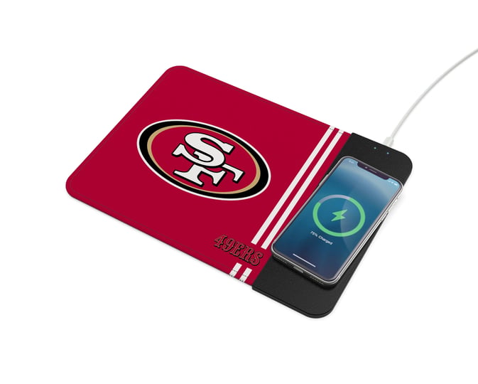 san-francisco-49ers-wireless-charging-mouse-pad-1