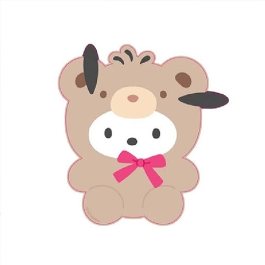 sanrio-friends-mouse-pads-pochacco-in-bear-costume-1