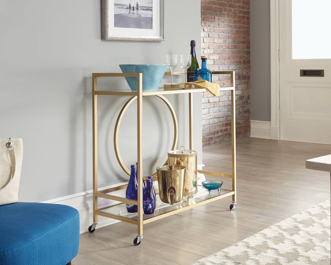 sauder-424976-curiod-bar-cart-satin-gold-finish-1