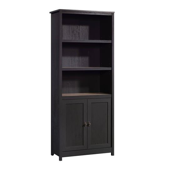 sauder-cottage-road-library-with-doors-raven-oak-1
