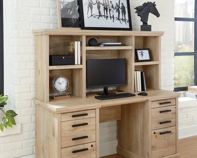 sauder-mason-peak-computer-hutch-prime-oak-1